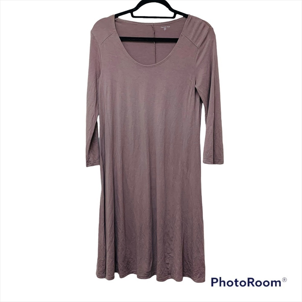 Garnet Hill Knit Trapeze Dress